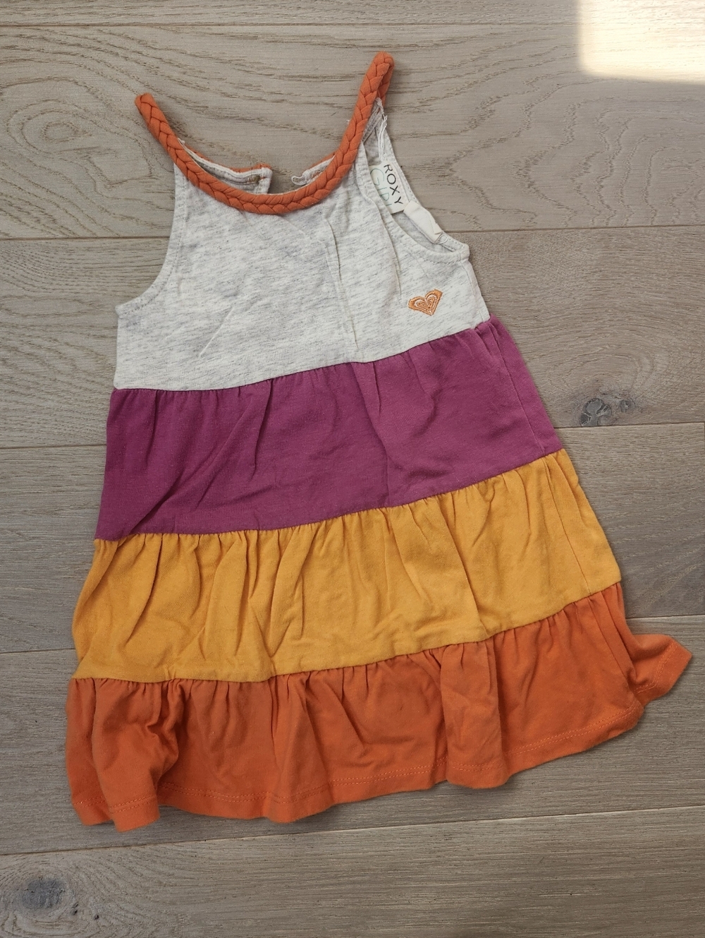 Roxy Baby Girl Ruffle Summer Dress 12-18M
